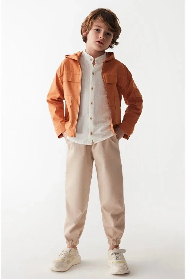 Детская куртка для девочек с принтом Limi boy Nk Kids, Cremite — фото 2