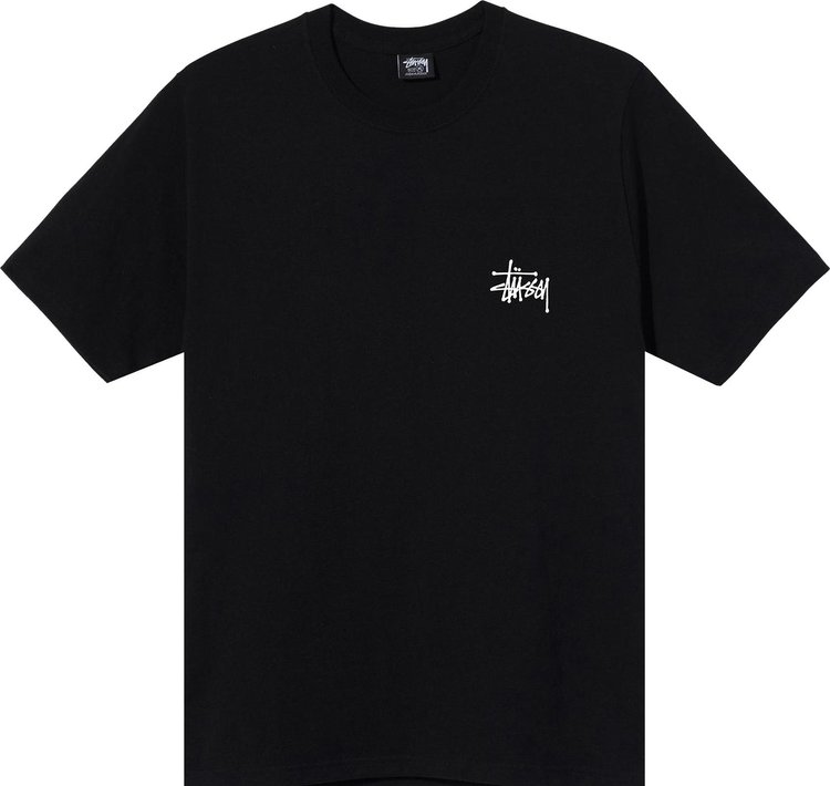 

Футболка Stussy Basic Tee 'Black', черный