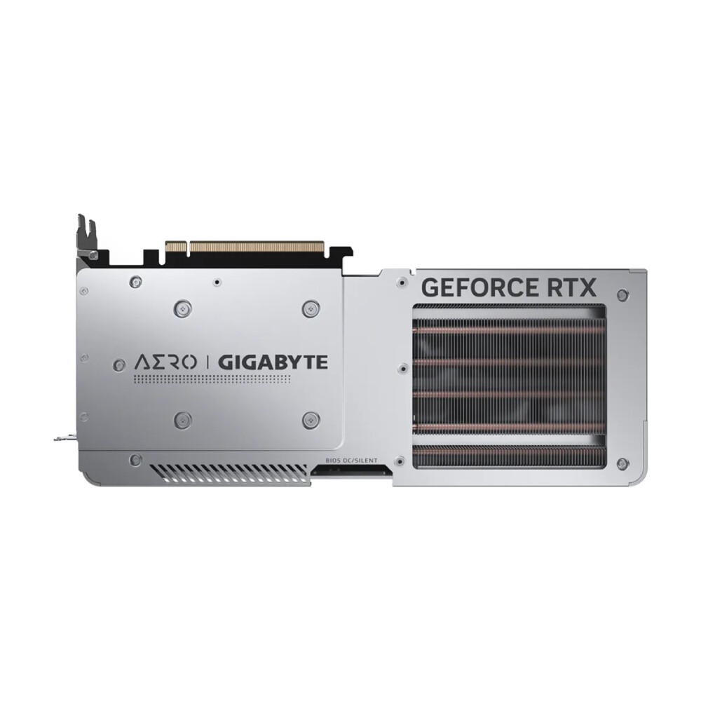 Видеокарта Gigabyte GeForce RTX 4070 Ti SUPER AERO OC, белый — фото 4