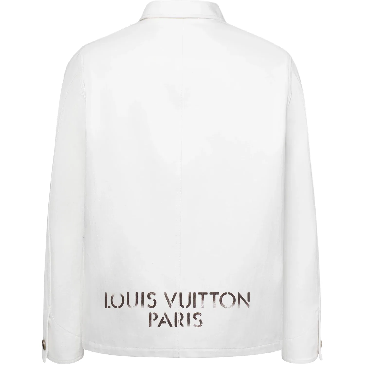 Мужская куртка с лацканами, прямой крой, White, LOUIS VUITTON — фото 3