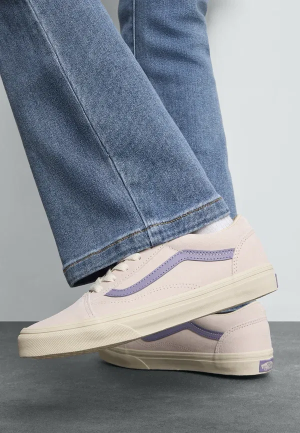 Кроссовки с защитой от холода Old Skool Vans, Light Pink, Lilac, светло-розовый/сиреневый