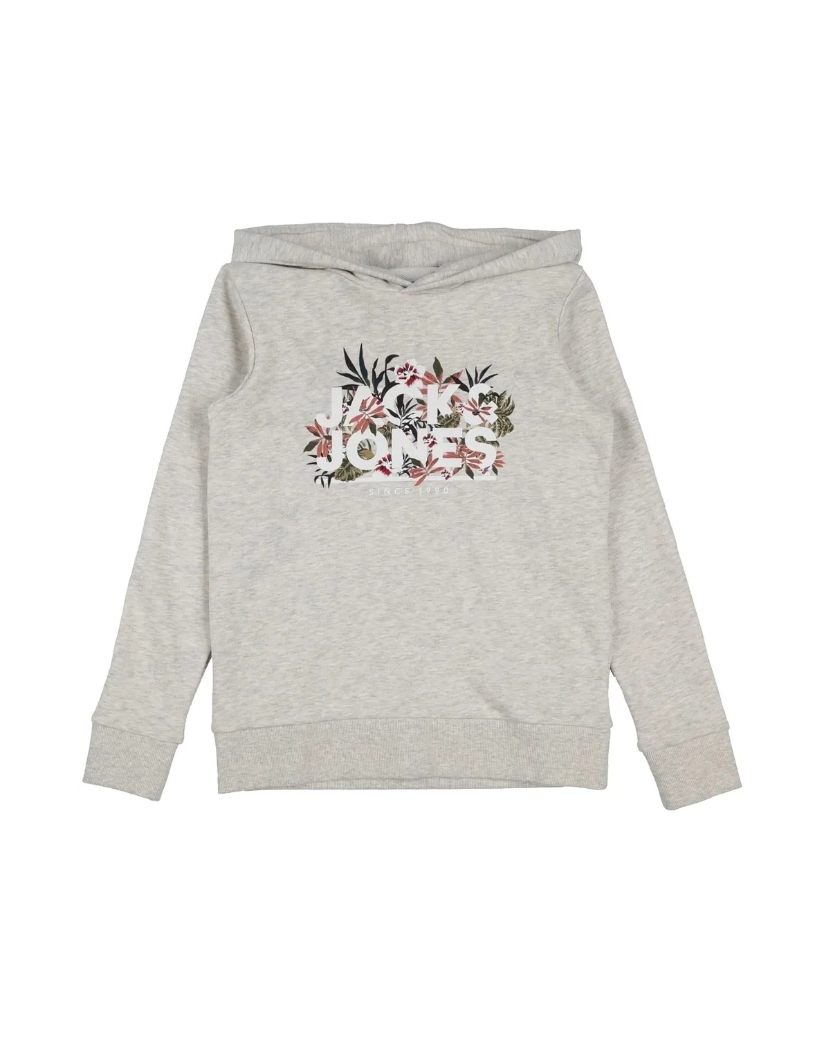 Свитшот с капюшоном Jack & Jones, светло-серый