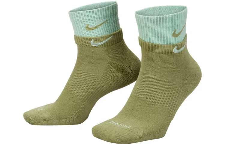 Детские носки с высоким голенищем Nike, Outdoor Green — фото 3