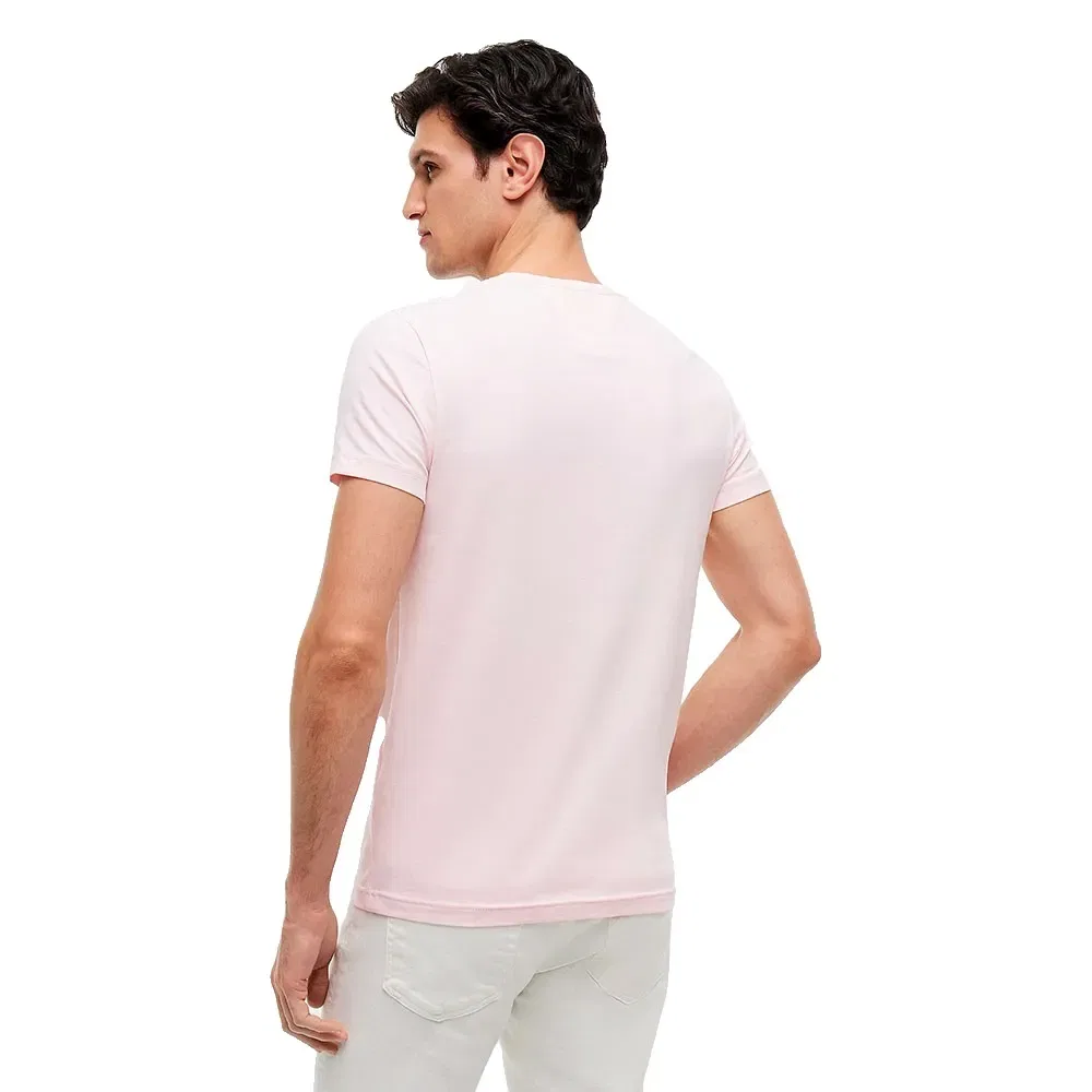 Мужская футболка с коротким рукавом Slim Fit Tommy hilfiger, Pink — фото 2