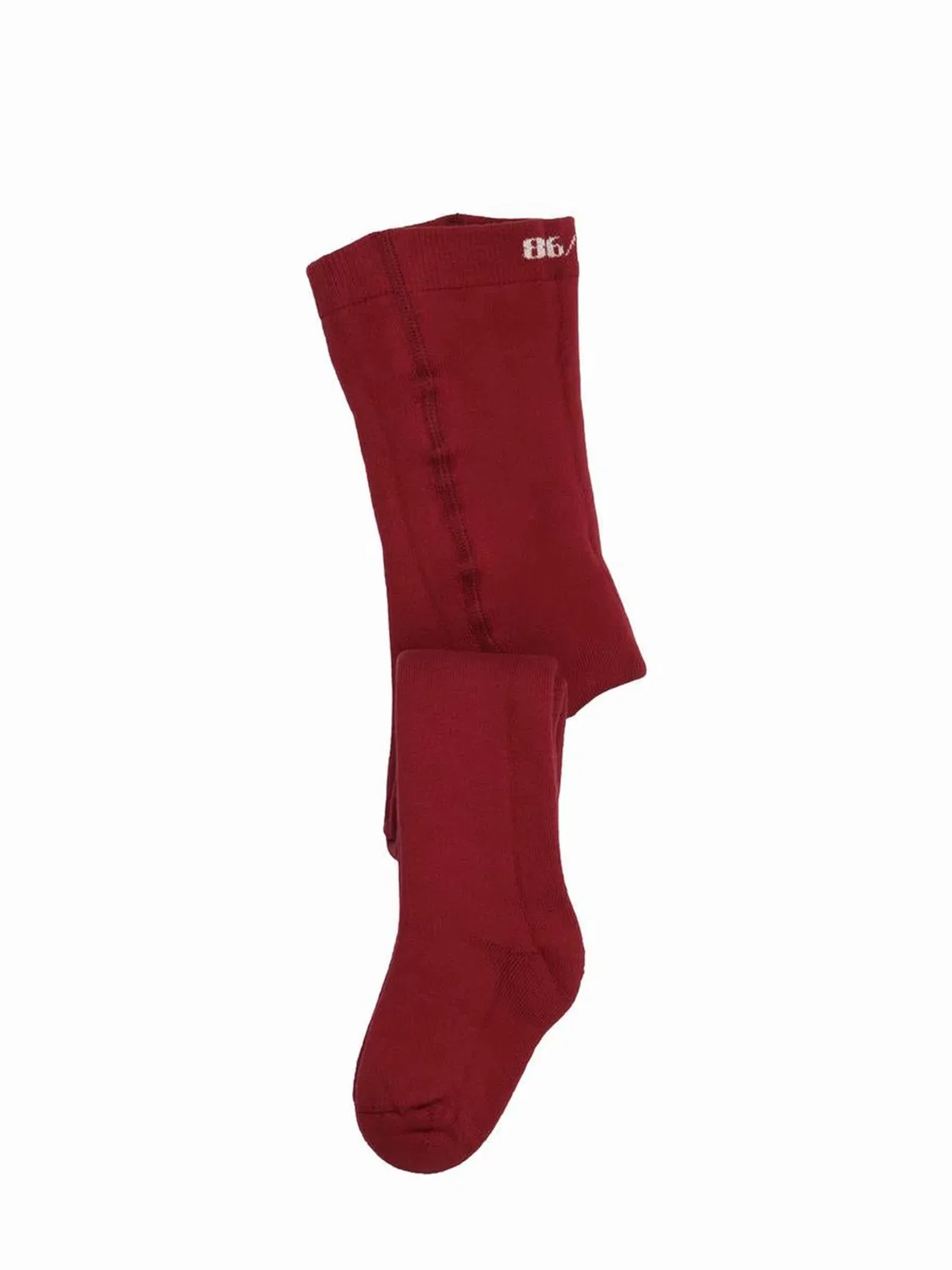 Колготки Walkiddy Unifarben Tights красного цвета