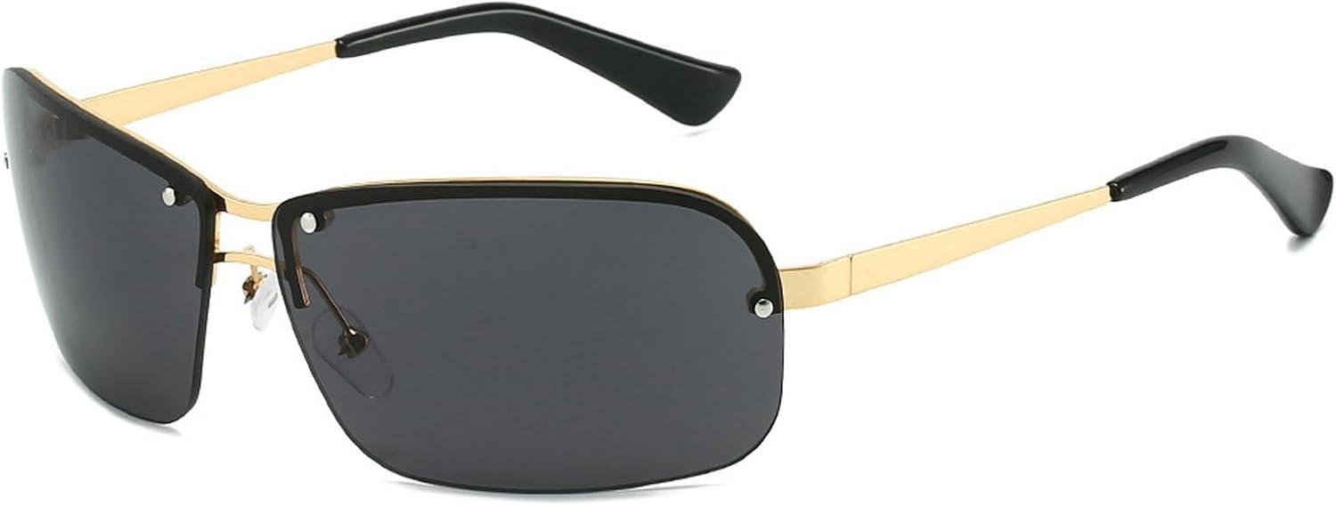 

Женские солнцезащитные очки в стиле панк «кошачий глаз» в стиле Y2K, роскошные, в маленькой прямоугольной оправе, для активного отдыха, с защитой от УФ-излучения UV400 mincl, Black