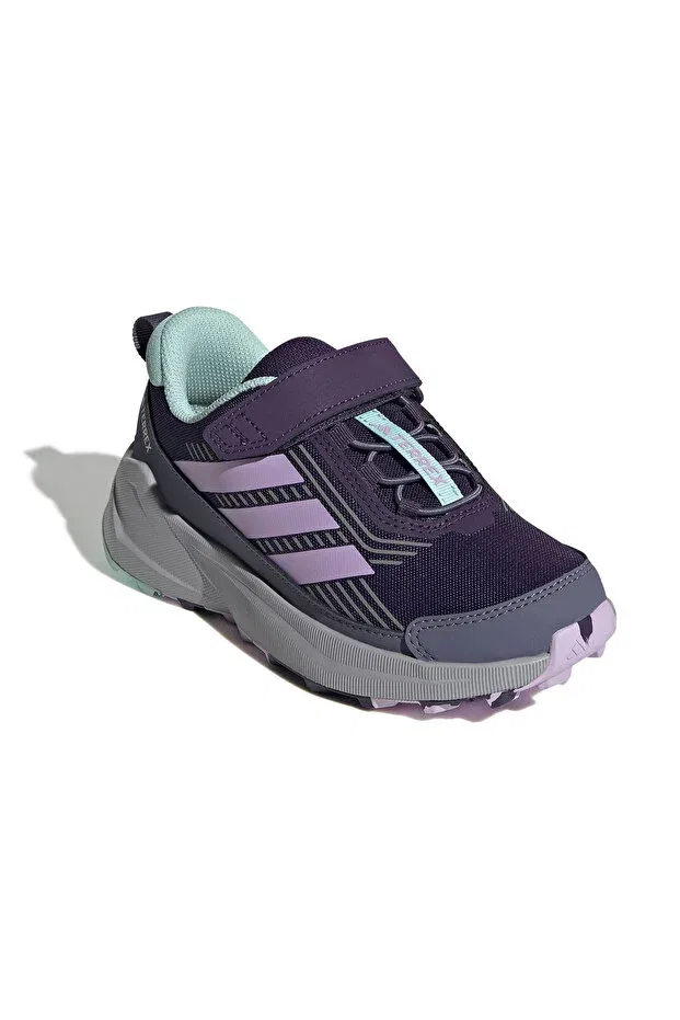 Детские кроссовки для девочек с липучкой Terrex trailmaker 2 Adidas, Aurplu Powplu Seflaq — фото 2
