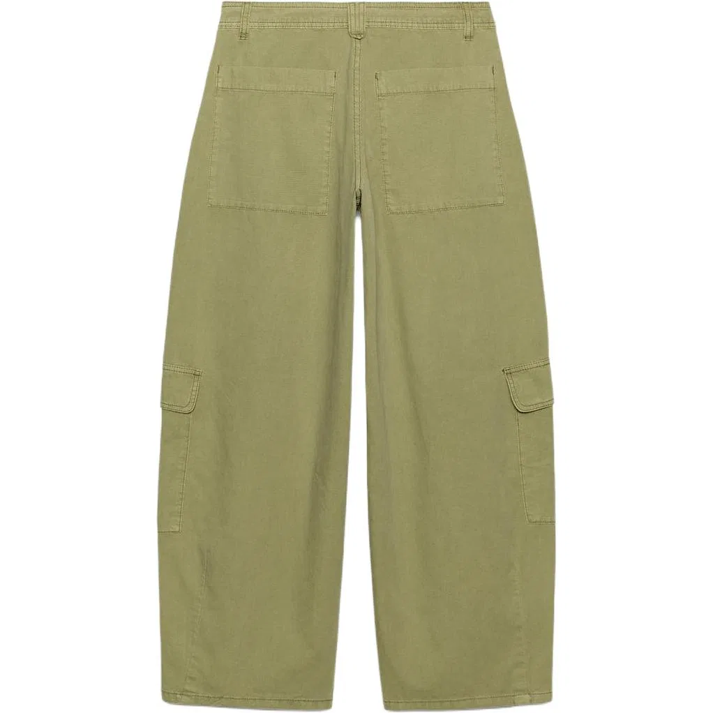 Женские карго-брюки Light Khaki ZARA, Light Khaki — фото 3