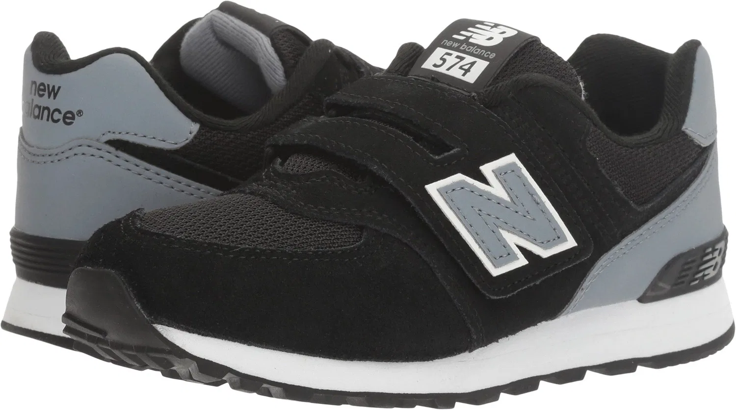 Детские кроссовки для мальчиков с шнуровкой 9060 New Balance, Black Grey