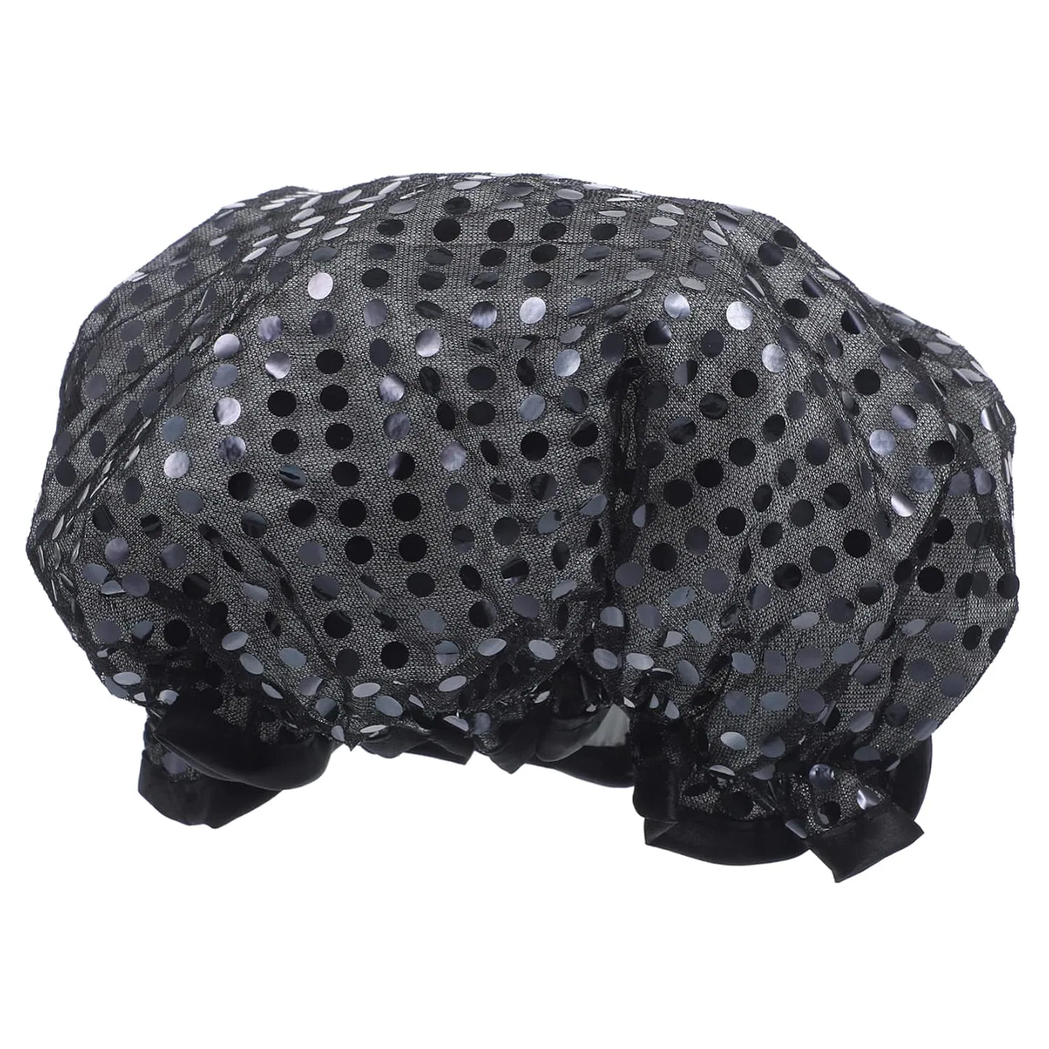 Шапочка для душа POPETPOP, 24x24 см, Black