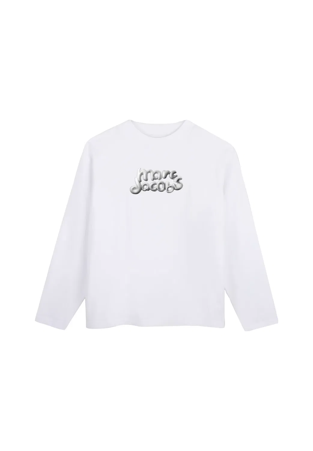 Футболка с длинным рукавом - топ с длинным рукавом Marc Jacobs Kids, White