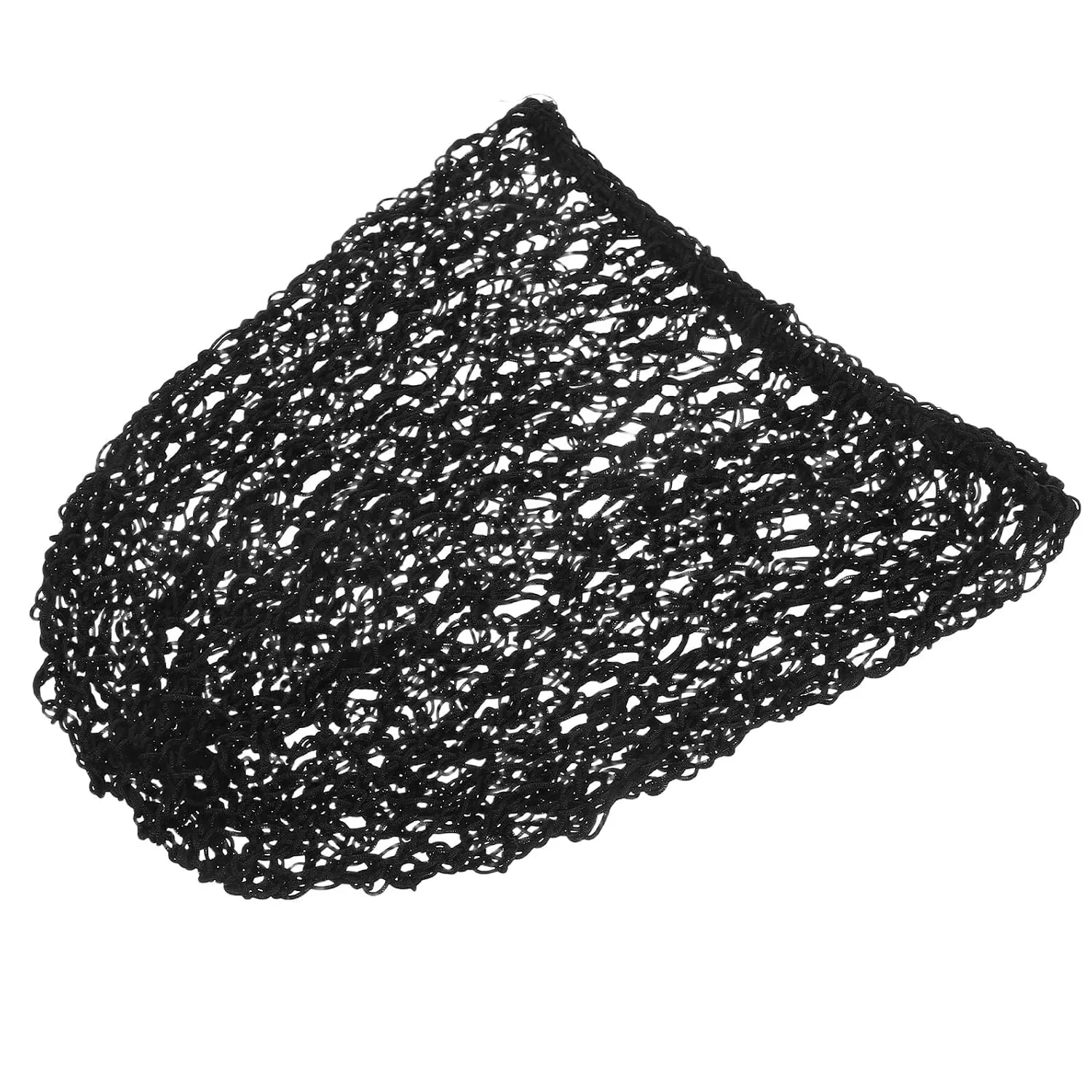 Шапочка для душа Viscose Handgehäkelt Dehnbar Atmungsaktiv Einheitsgröße, Schwarz Beaupretty