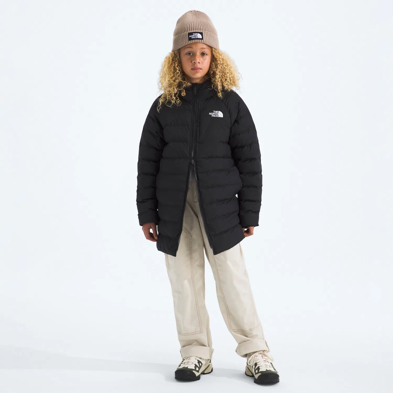 Двусторонняя утепленная парка с капюшоном Perrito The North Face, Tnf Black — фото 4