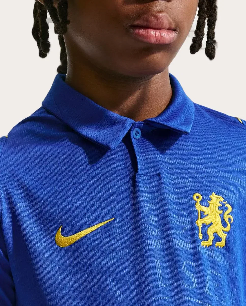 Детская футболка для мальчиков с длинным рукавом Chelsea FC Nike, Azul — фото 3