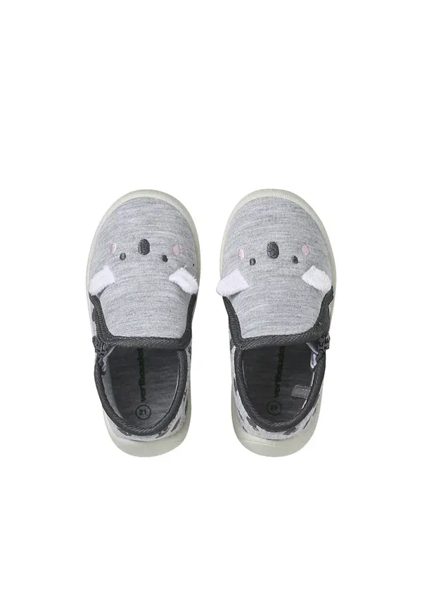 Ботинки текстильные Baby shoes Vertbaudet, Grau bedruckt, серый — фото 3