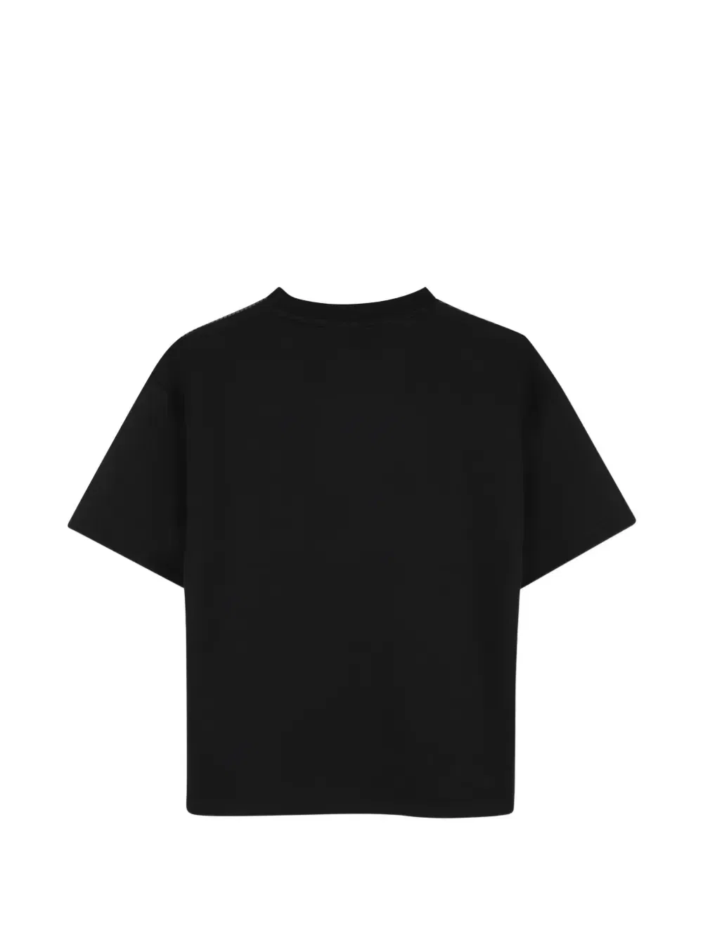 Футболка в диагональную полоску Boss Kidswear, черный — фото 2