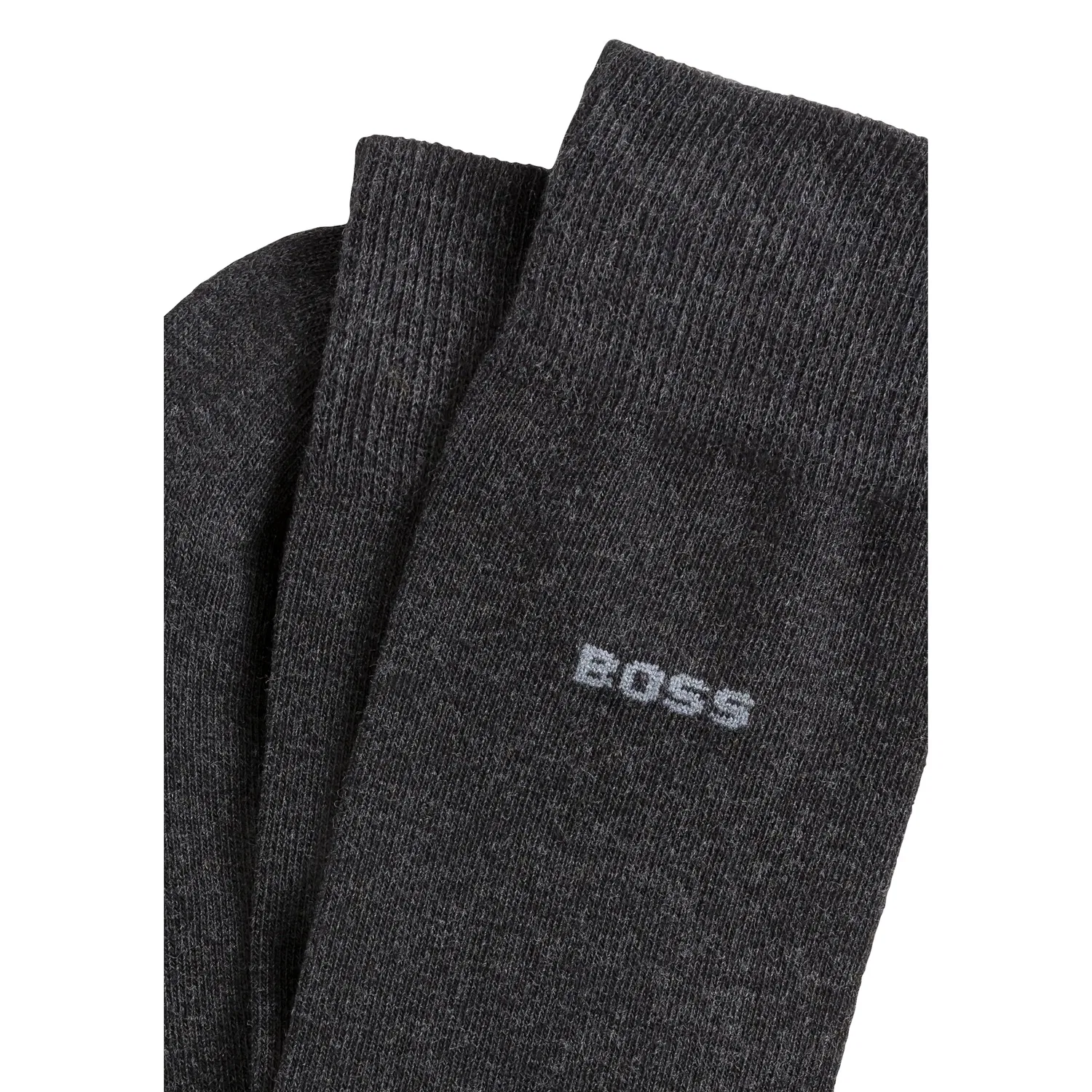 Мужские носки бизнес-класса 2 пары BOSS, Charcoal — фото 2