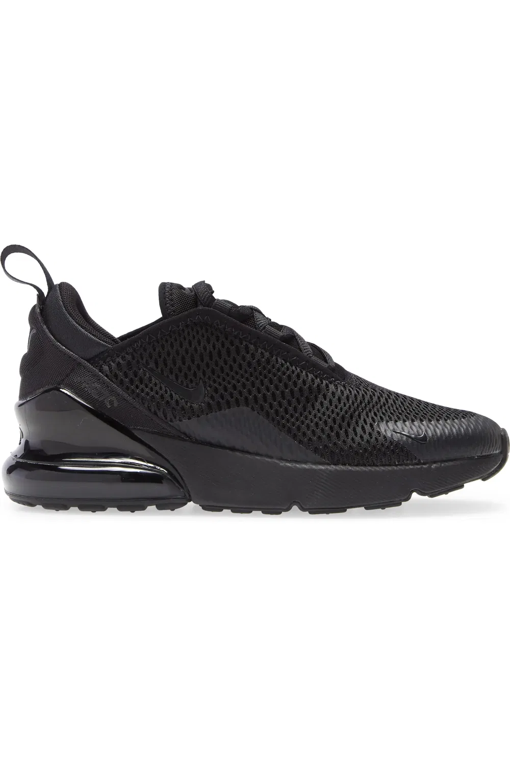 Детские кроссовки с амортизацией Air Max 270 Nike, 006 Black/Black — фото 3