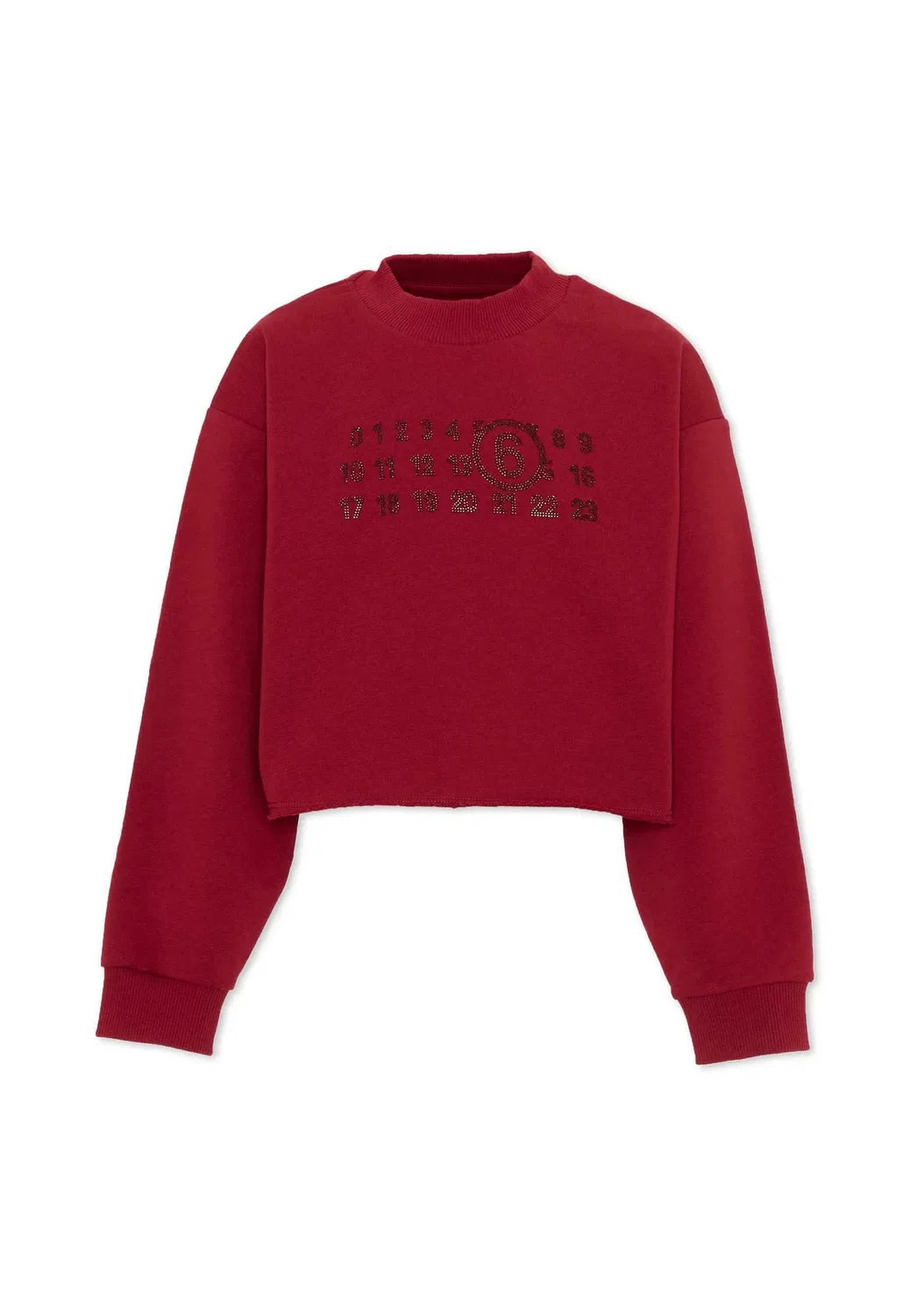Фелпа - толстовка Mm6 Maison Margiela, Bordeaux