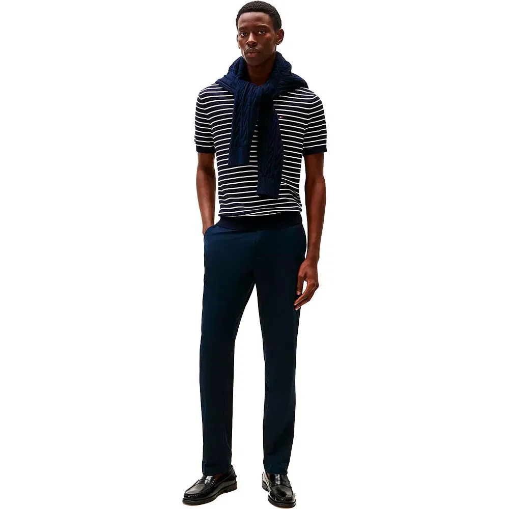 Брюки чинос Denton Tommy Hilfiger, синий — фото 4