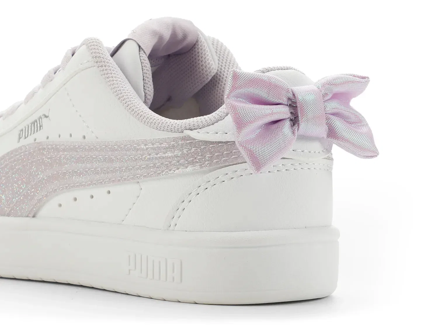 Кроссовки slip-on Juna Bow, PUMA, белый/фиолетовый — фото 2
