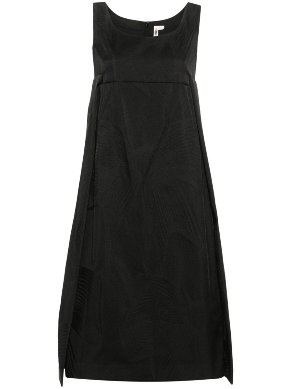 

Comme Des Garçons жаккардовое платье без рукавов, черный