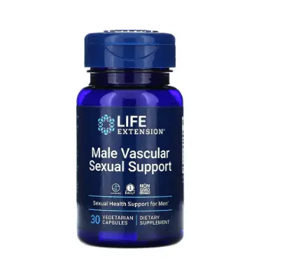 

Экстракт черного имбиря мужская поддержка сосудов 30 капсул Life Extension
