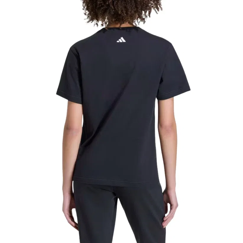 Женская футболка с принтом Adidas x FARM Rio Graphic T-Shirt, черный — фото 3