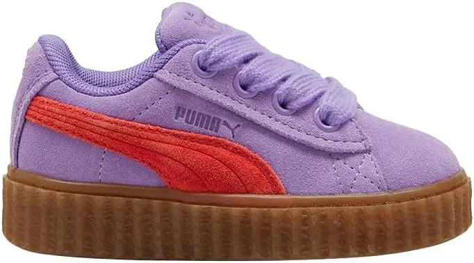 Детские кроссовки для девочек с шнуровкой Fenty X Creeper Phatty PUMA, Purple