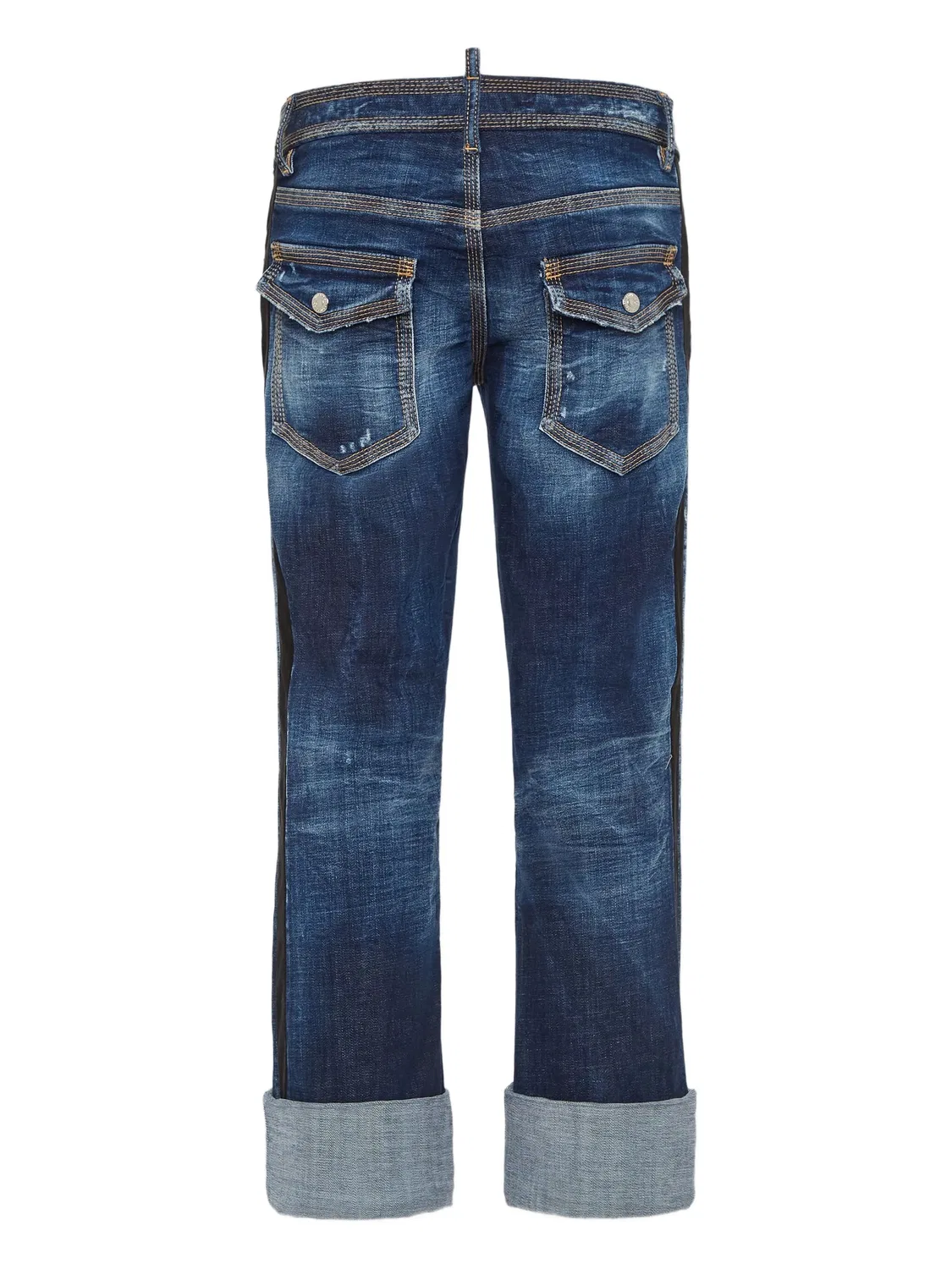 Джинсы с расклешенным низом Jenna DSQUARED2, индиго — фото 2