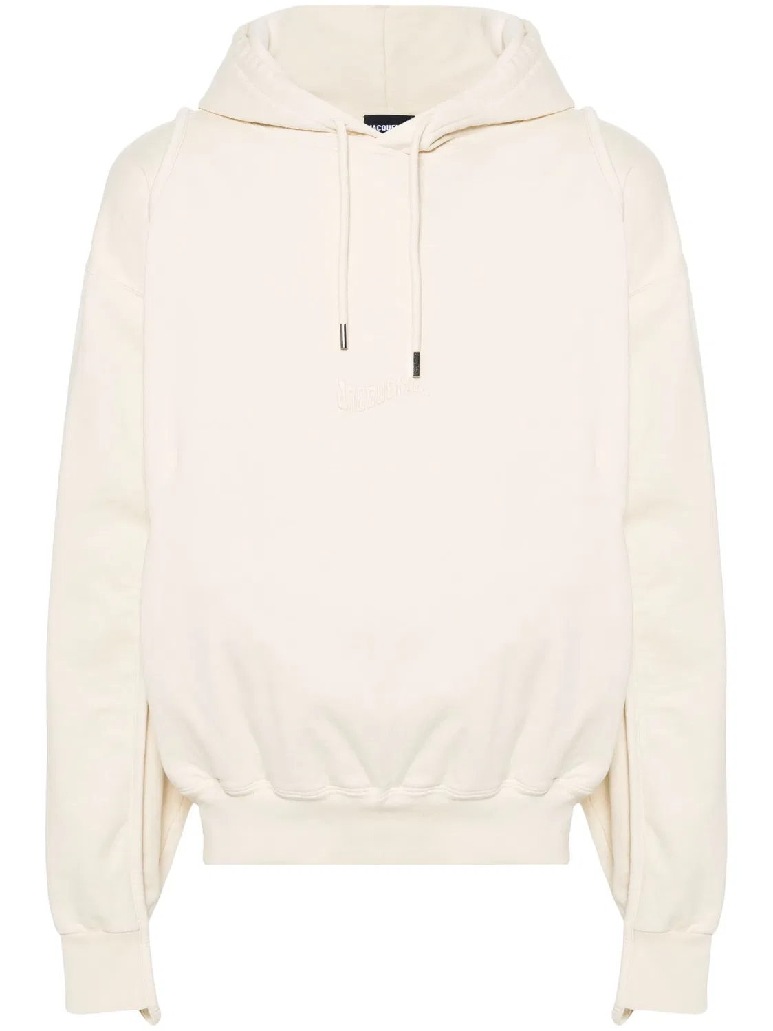 Худи из органического хлопка светло-желтого цвета Jacquemus, нейтральные