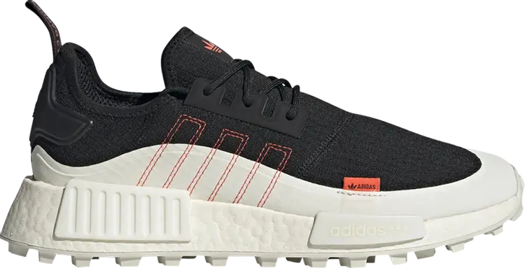 

Кроссовки Adidas NMD_R1 'Black Cream White', черный, Черный;серый, Кроссовки Adidas NMD_R1 'Black Cream White', черный