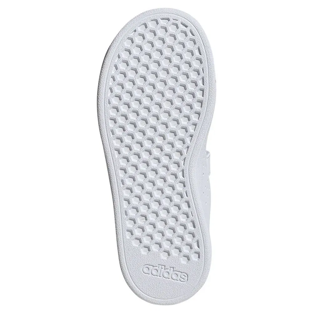 Детские кроссовки для девочек Advantage Base 2.0 Adidas, White — фото 2