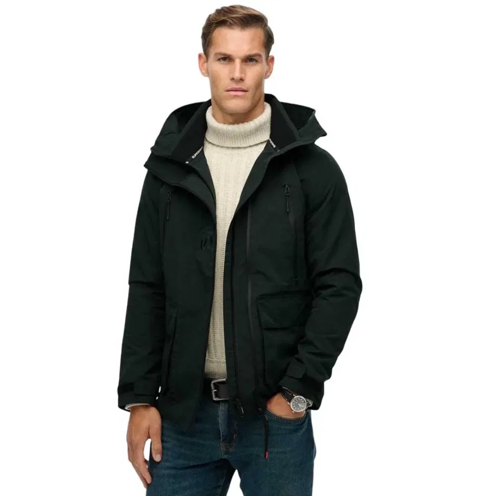 Свитер Ultimate Emb Windbreaker Superdry, зеленый