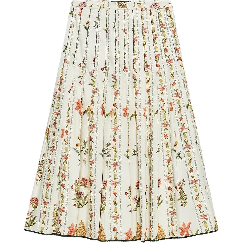 Женская длинная юбка повседневная Multicolor ZARA