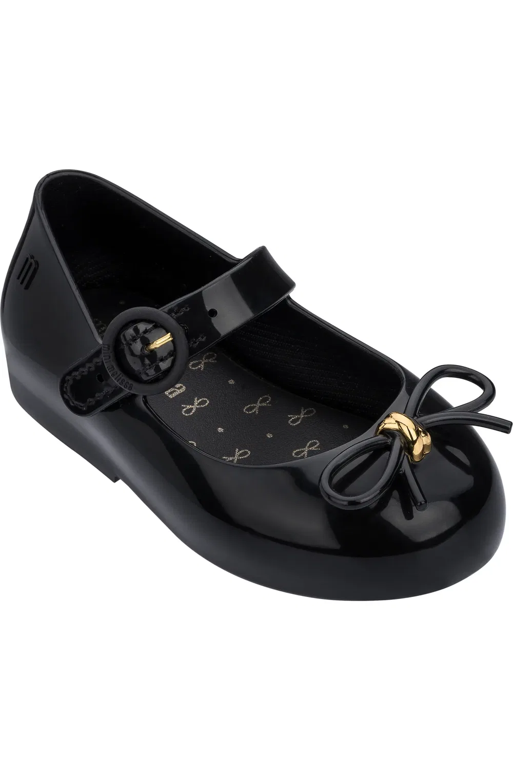 Детские туфли Мэри Джейн с бантом Sweet Mary Jane Mini Melissa, черный