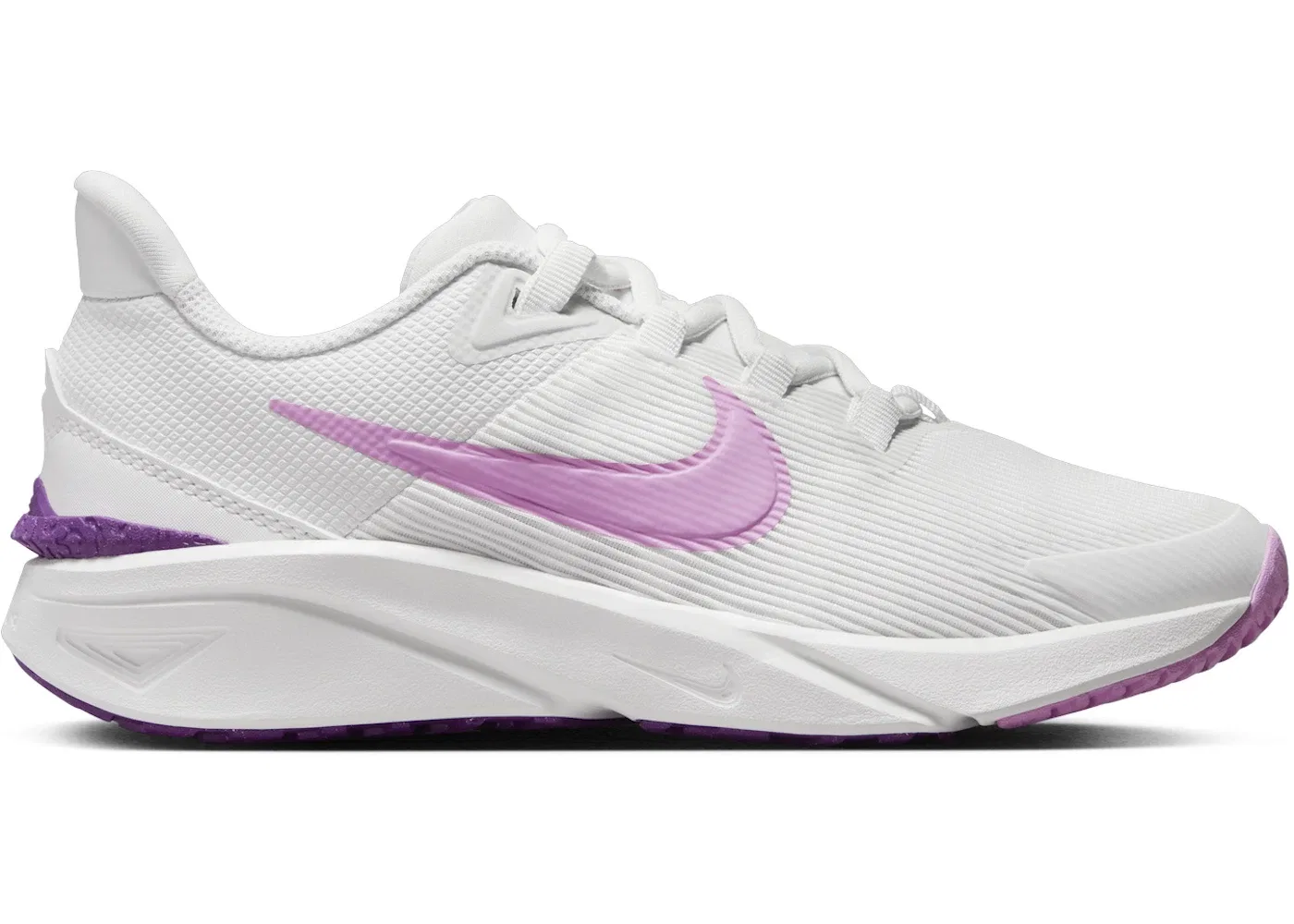 Детские кроссовки для бега с сетчатым верхом Nike Star Runner 4 Nike, Summit White Viotech Summit White Beyond Pink