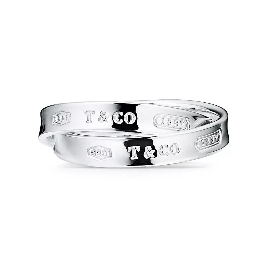 

Кольцо Tiffany & Co. Tiffany 1837 Interlocking Circles, серебро