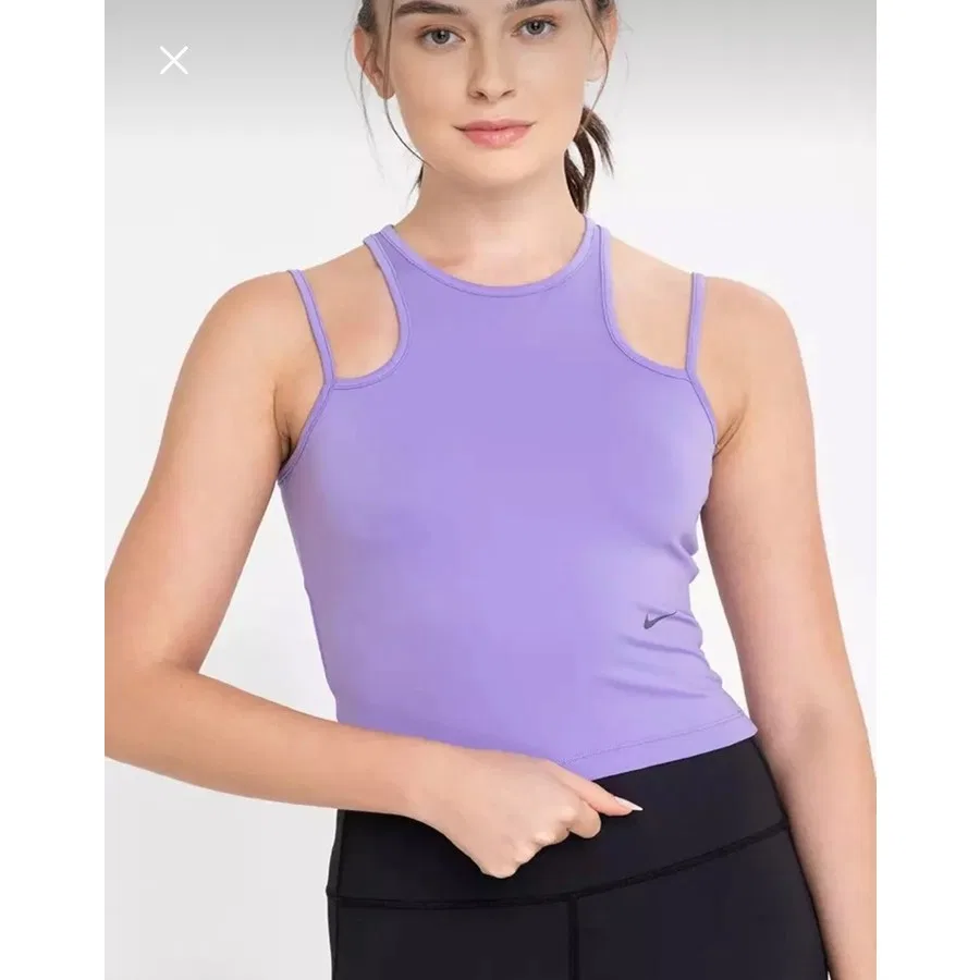 Женский спортивный топ без рукавов Dri-Fit Stealth Evaporation City Ready Training Nike, Фиолетовый
