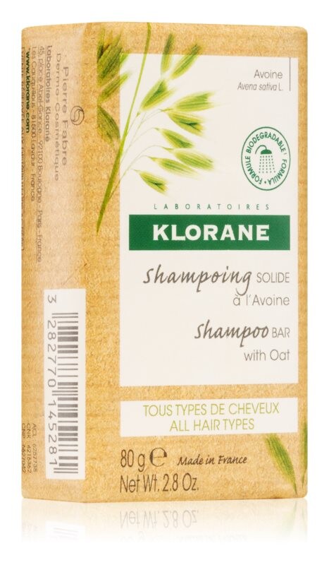 

Барный шампунь Klorane Avoine