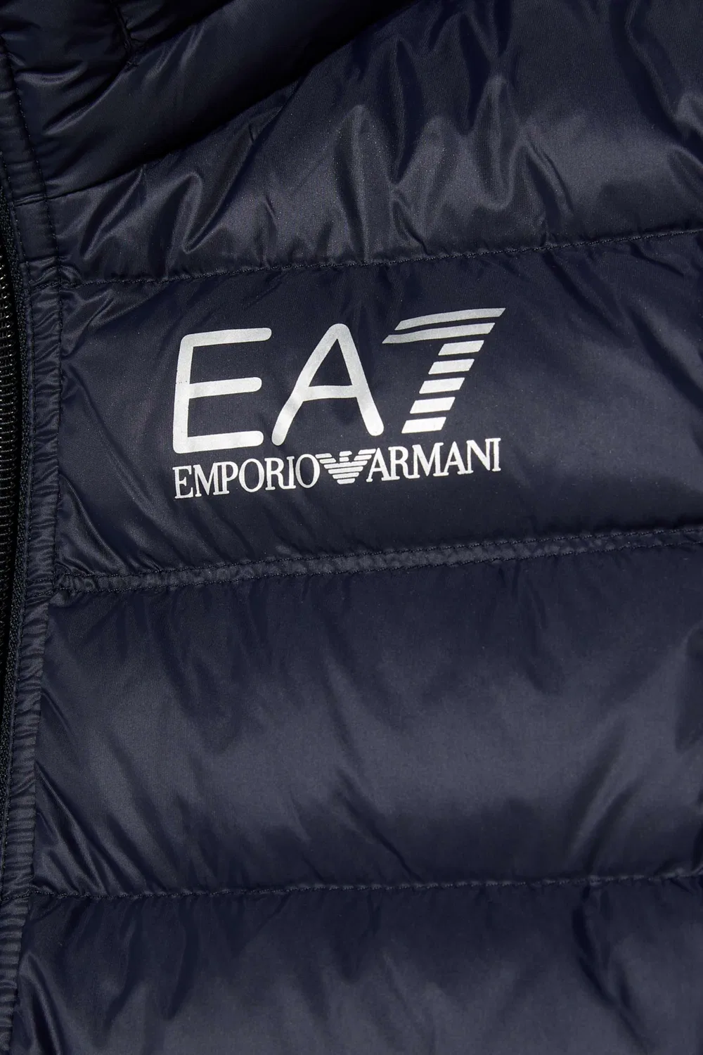 Жилет пуховый Core Down Emporio Armani, синий — фото 3