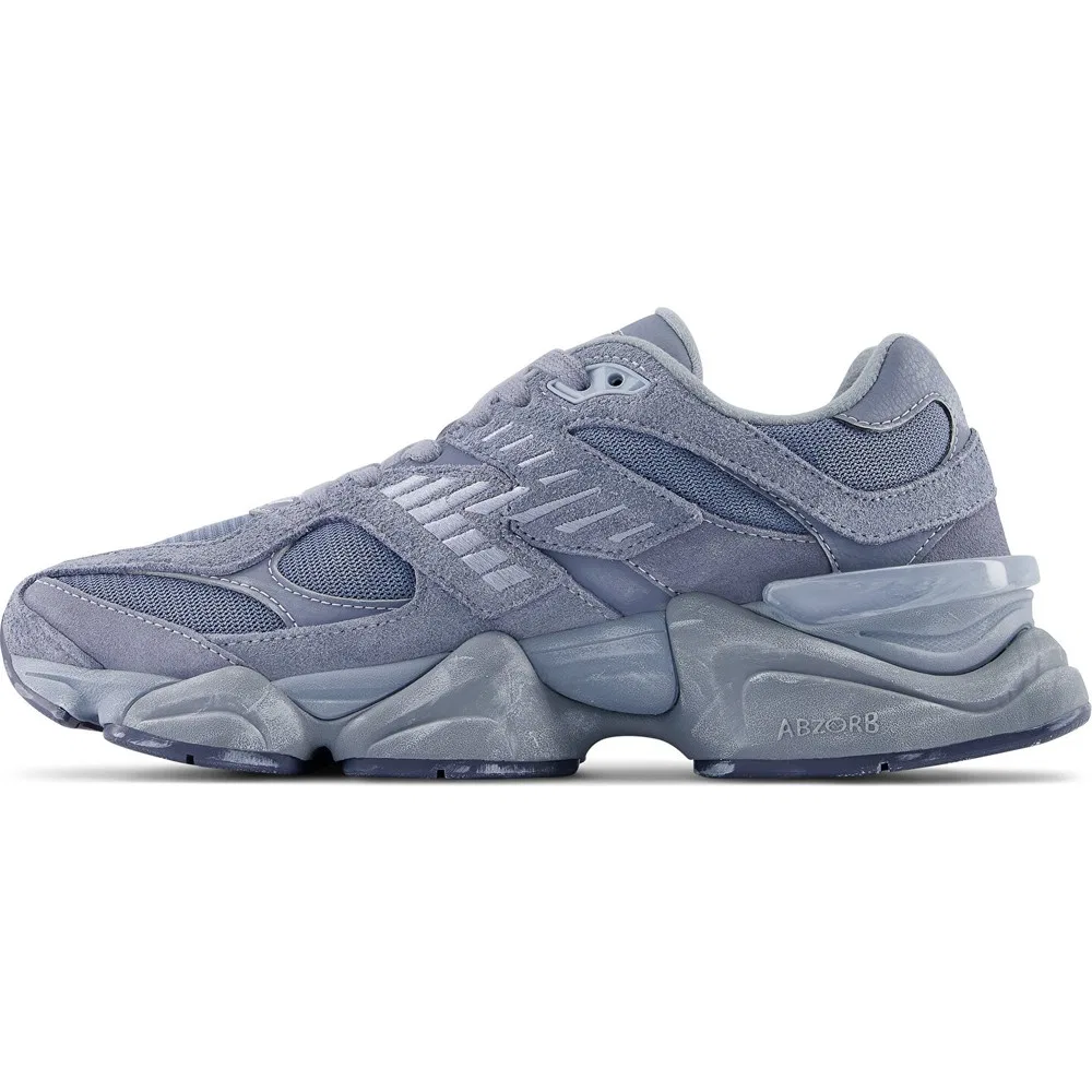 Детские спортивные кроссовки Unisex с сетчатым верхом Nb 9060 Washed Blue Sports Time — фото 3