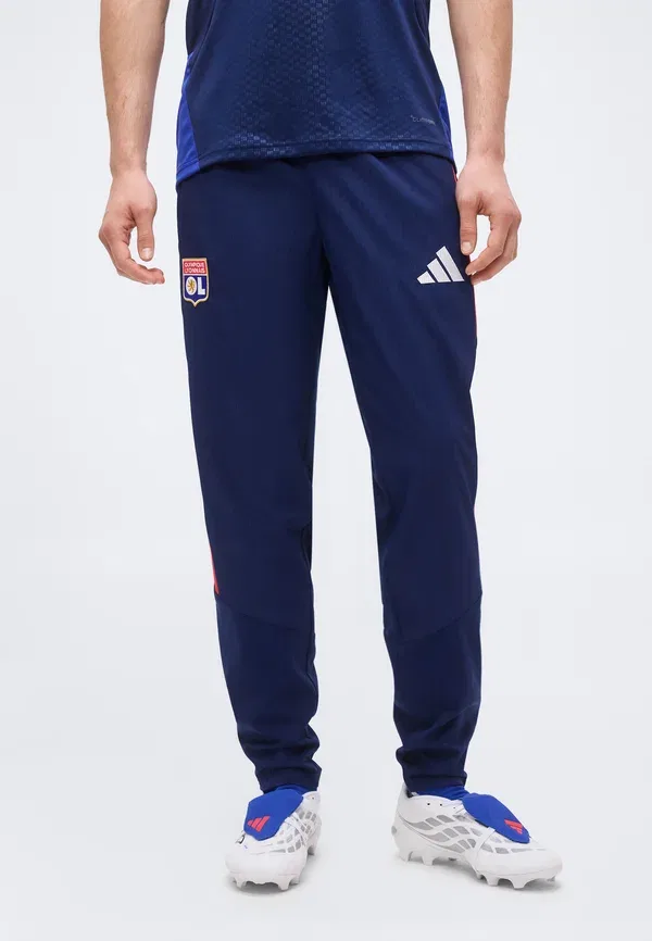 Брюки для презентации соревнований Olympique lyonnais 26/27 tiro26 - клубная одежда Adidas Performance, темно-синий