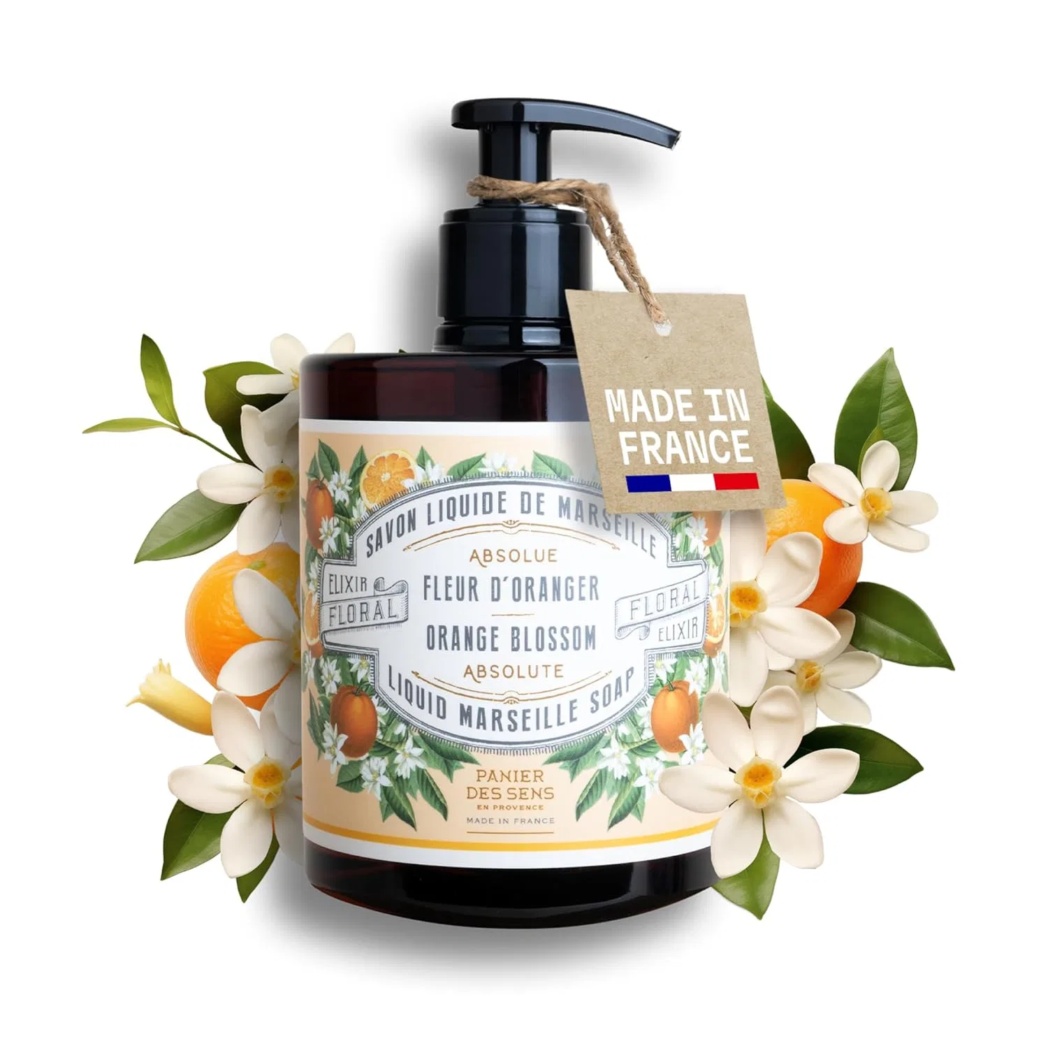 Жидкое мыло для рук Orange Blossom, Panier des Sens, 500 мл