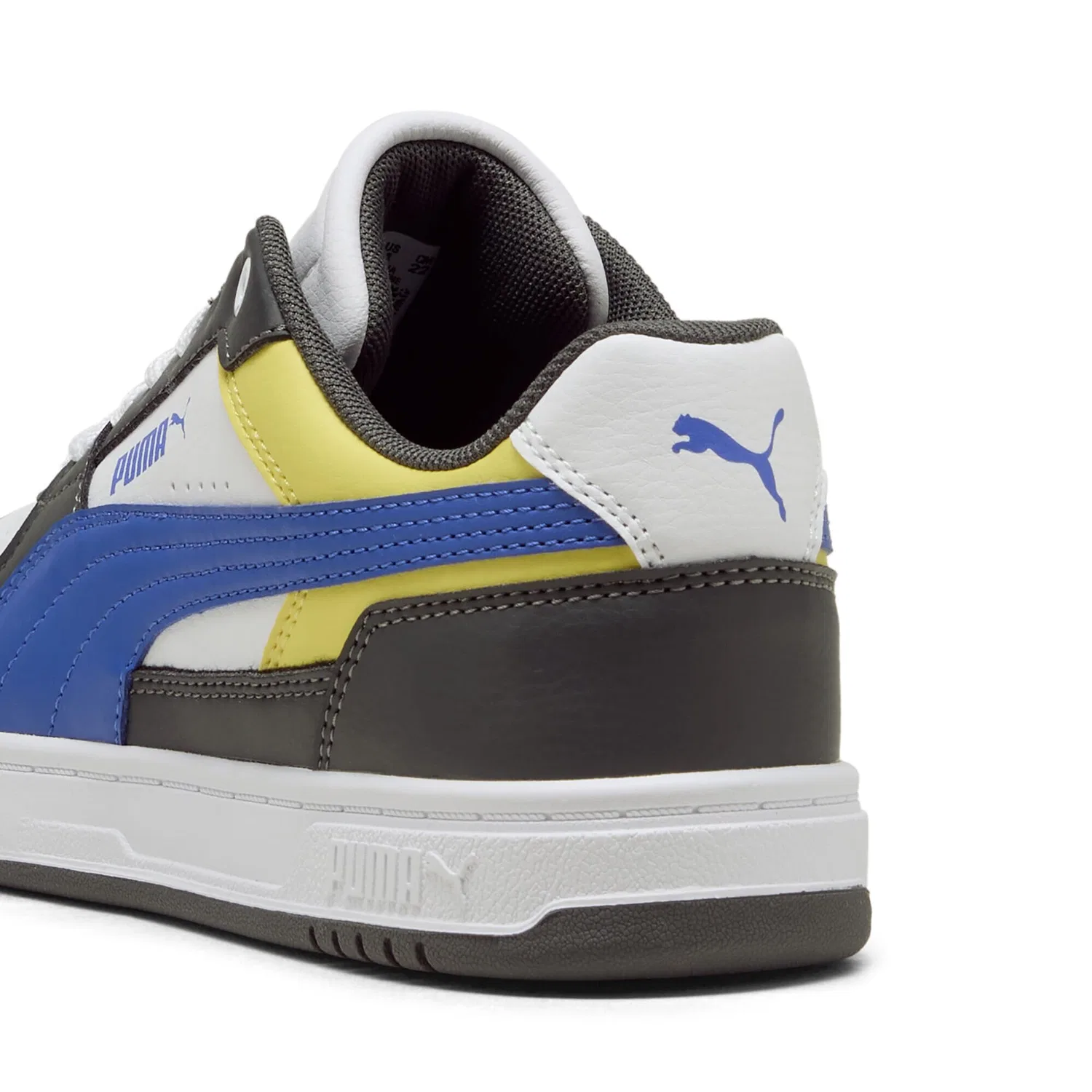 Детские кроссовки для мальчиков с низким верхом Caven Junior PUMA, Shadow Gray Royal Sapphire White — фото 3