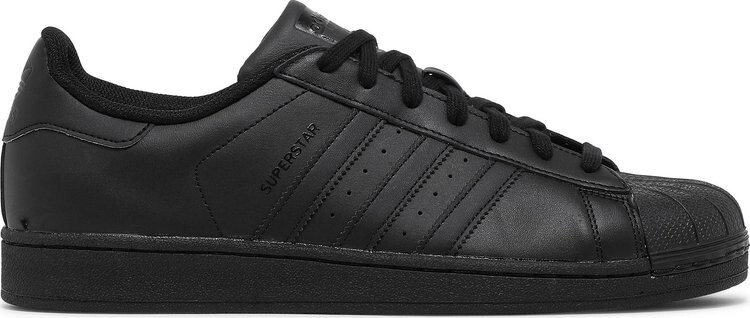 

Кроссовки Adidas Superstar Foundation 'Core Black', черный