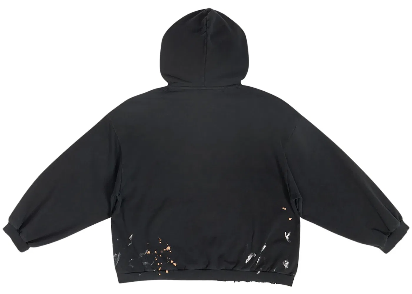 Женский худи с принтом 90/10 Small Fit Balenciaga, Black Multi — фото 2