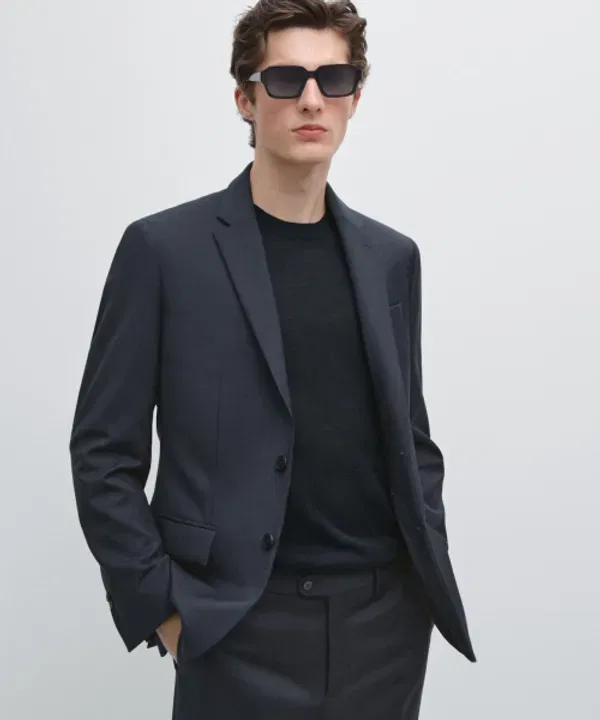 Блейзер шерстяной, Massimo Dutti