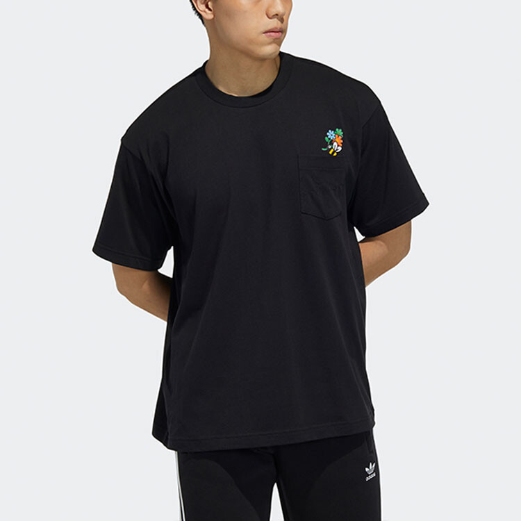 Adidas Originals Мужская футболка, цвет Black — фото 2
