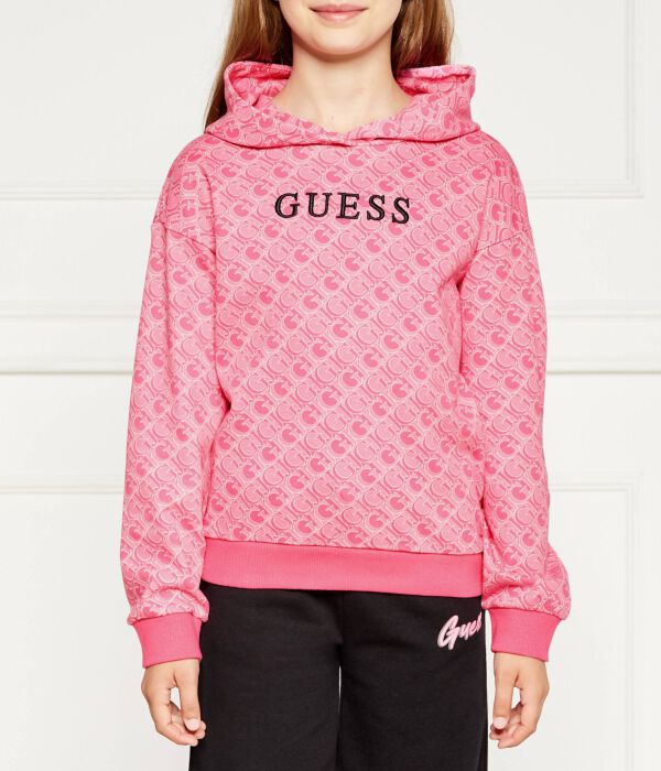 

Толстовка Regular Fit Guess, розовый